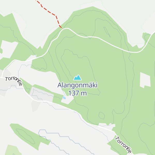 Map of Alangonmäki