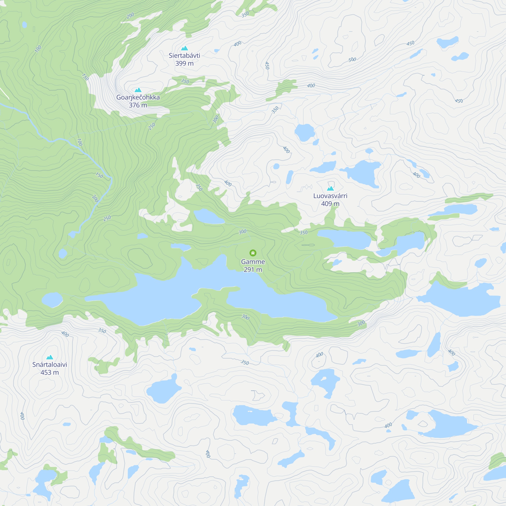 Gamme map