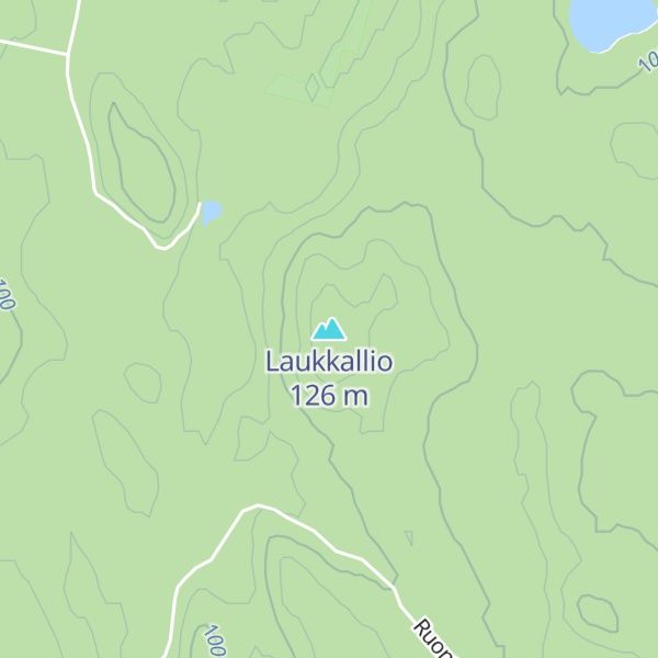 Map of Laukkallio