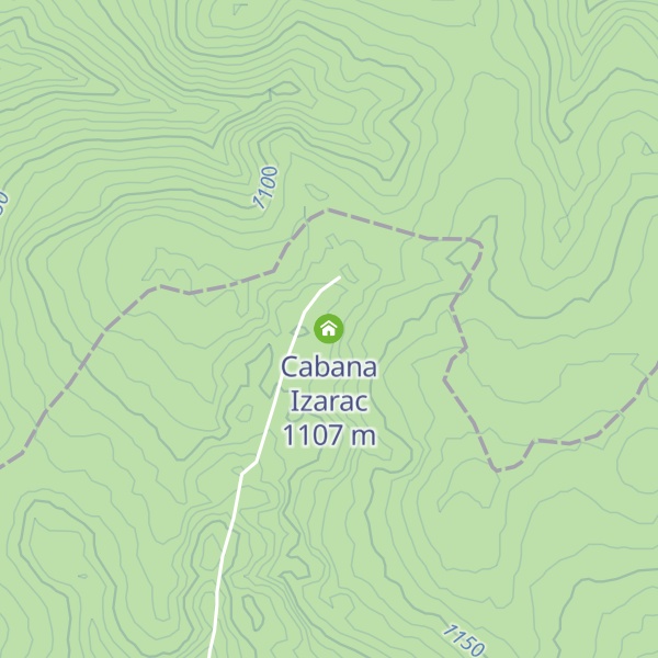 Map of Cabana Izarac