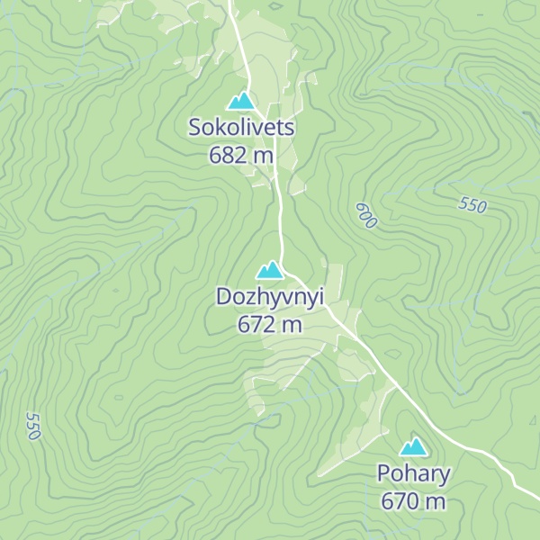 Map of Dozhyvnyi