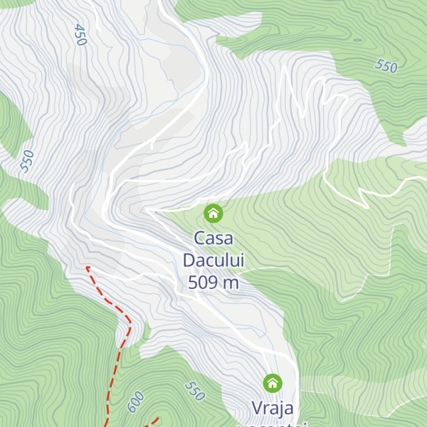 Map of Casa Dacului
