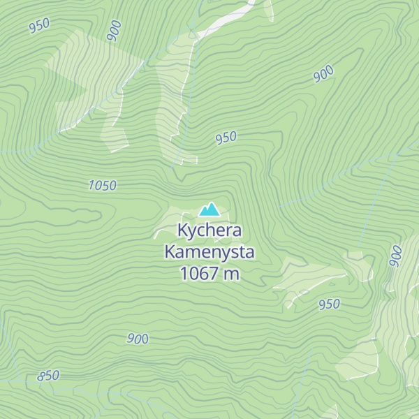 Map of Kychera Kamenysta