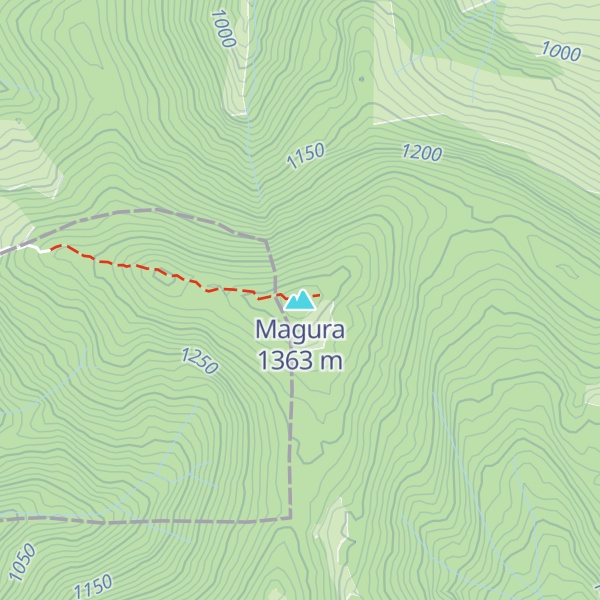 Map of Magura