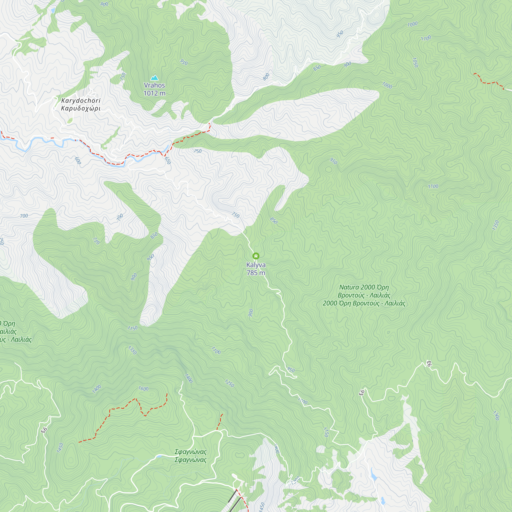 Kalyva map
