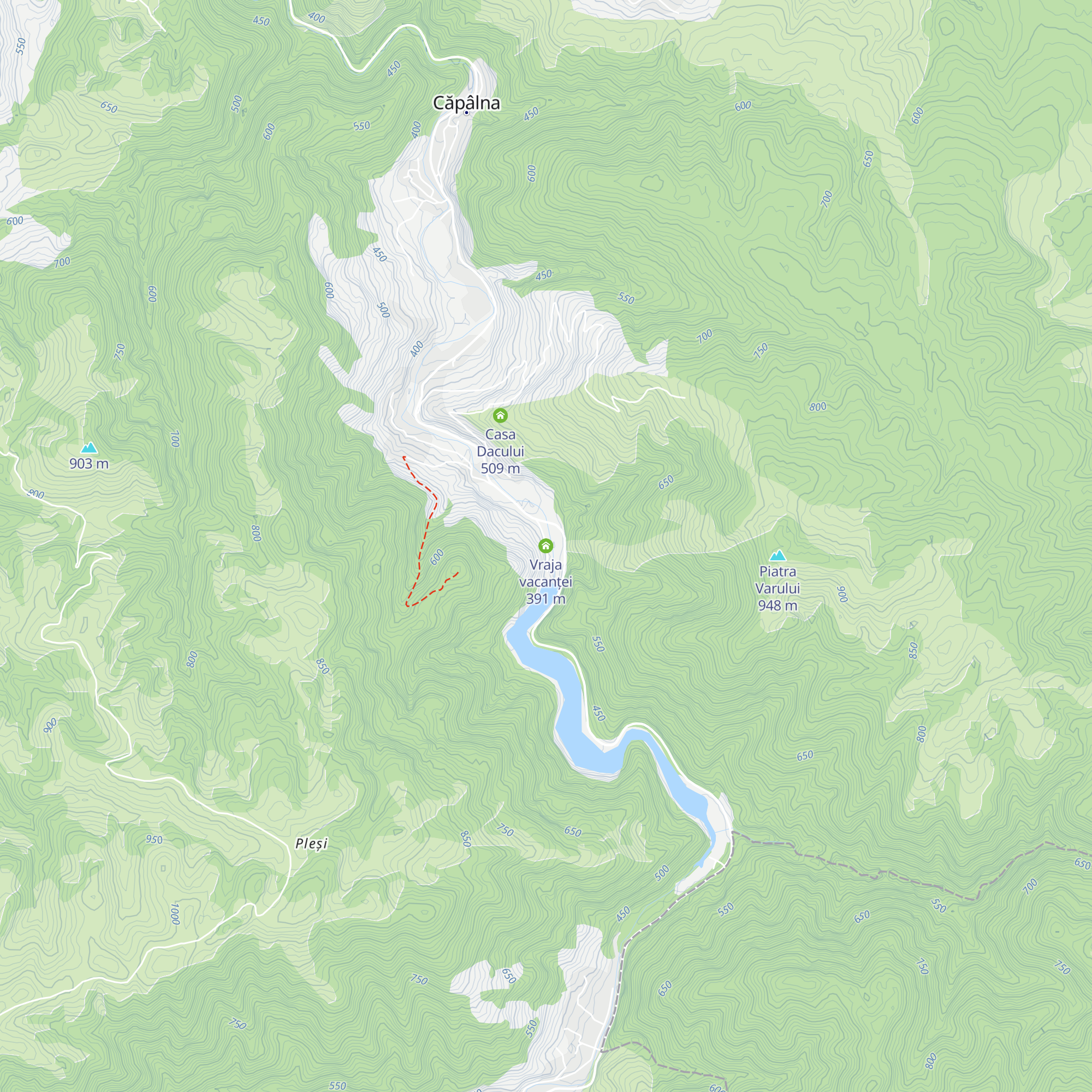Vraja vacanței map