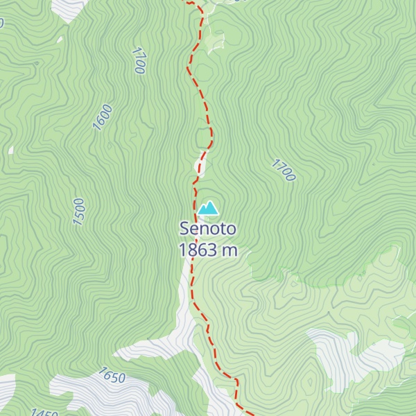 Map of Senoto