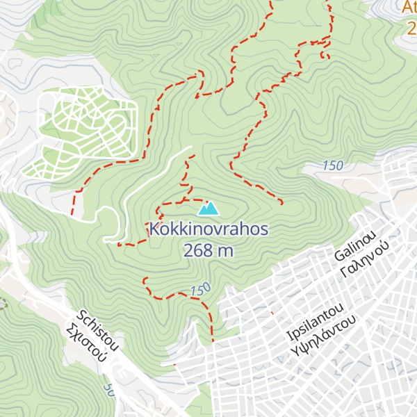 Map of Kokkinovrahos