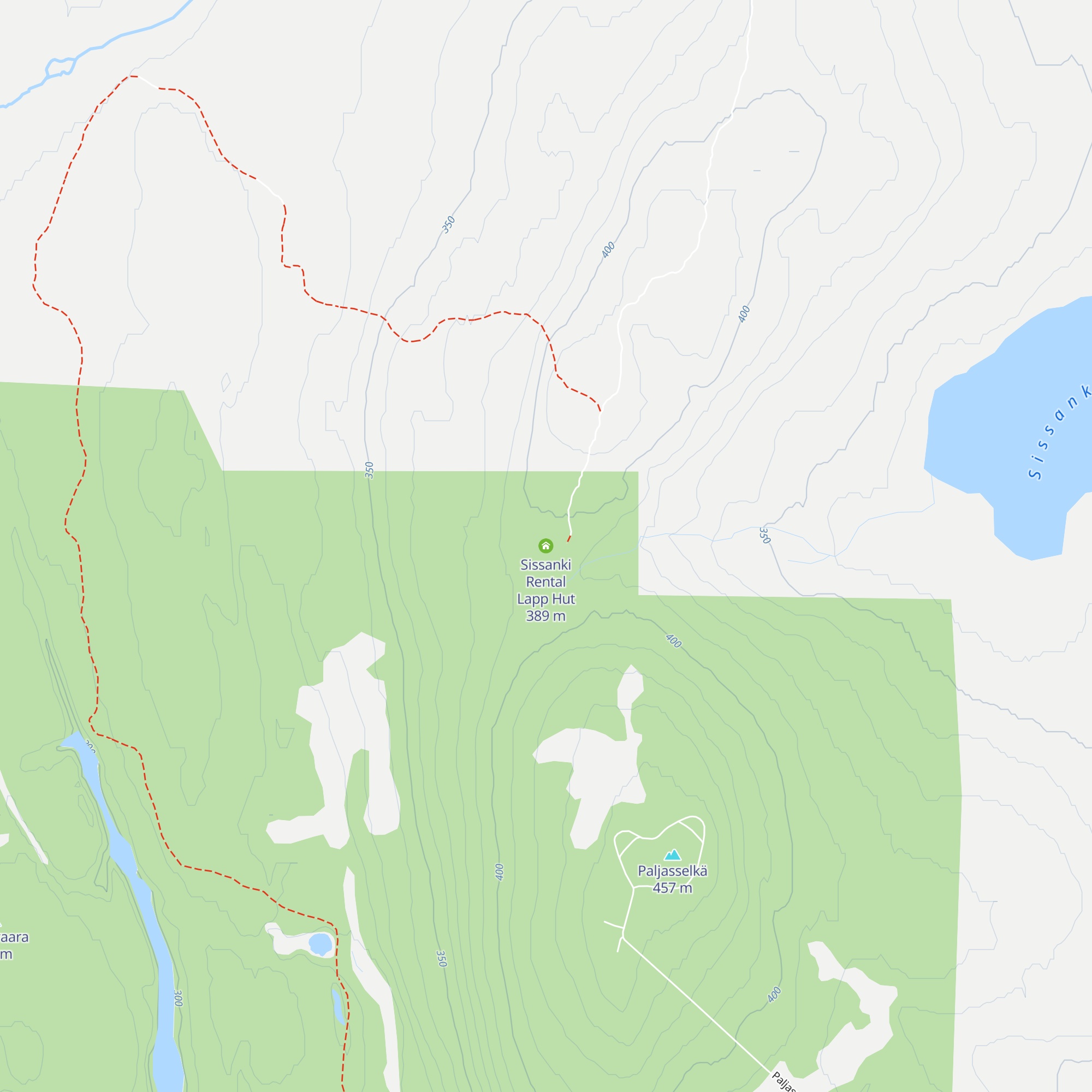 Sissanki Rental Lapp Hut map