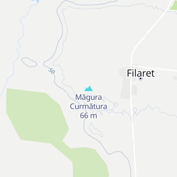 Map of Măgura Curmătura