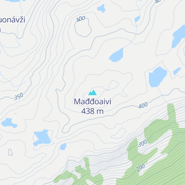 Map of Mađđoaivi