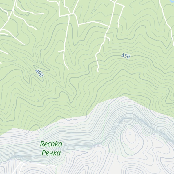 Map of Manyashki Vrah
