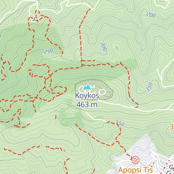 Map of Koykos