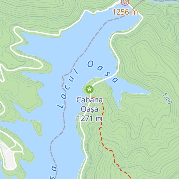 Map of Cabana Oașa