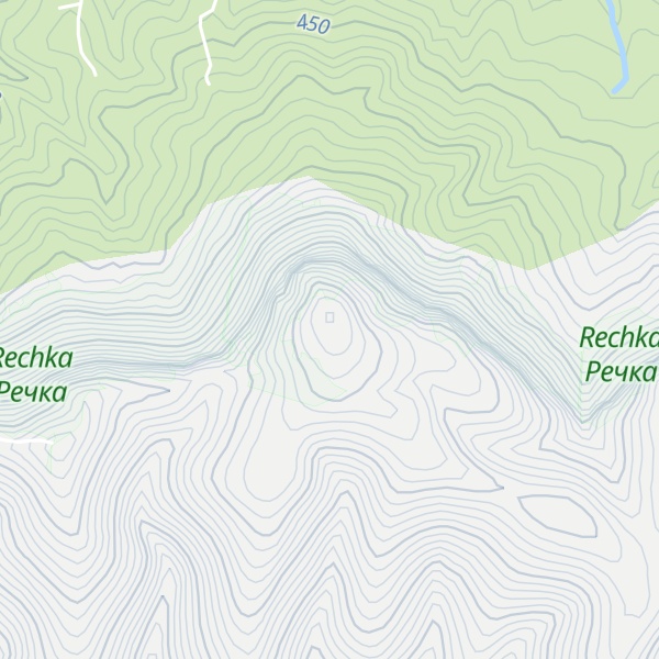 Map of Manyashki Vrh