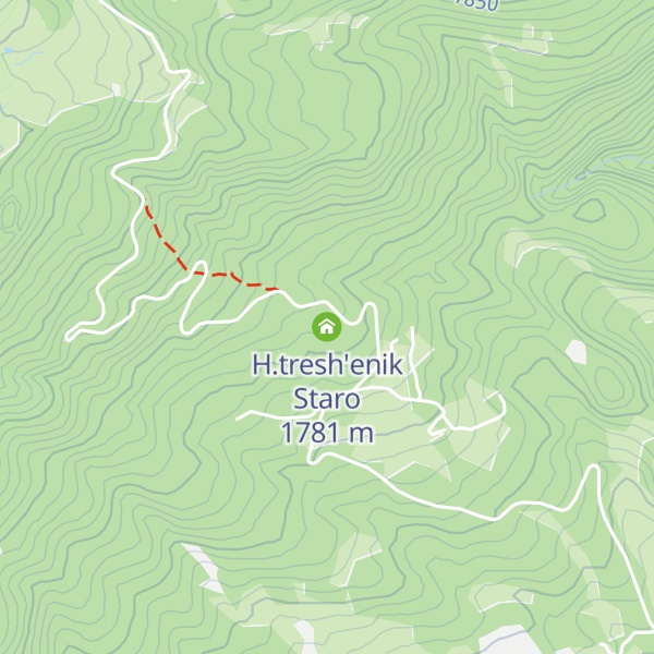 Map of H.tresh'enik Staro