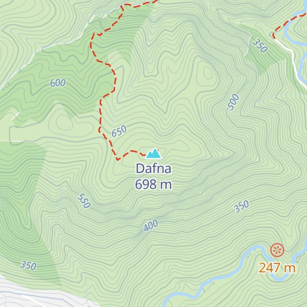 Map of Dafna