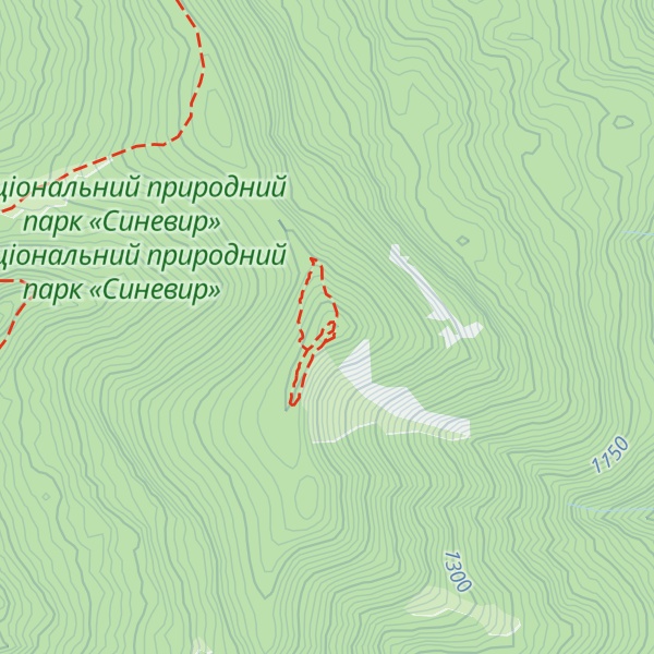 Map of Kamianka