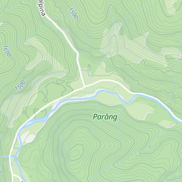 Map of Cabana Obârșia Lotrului