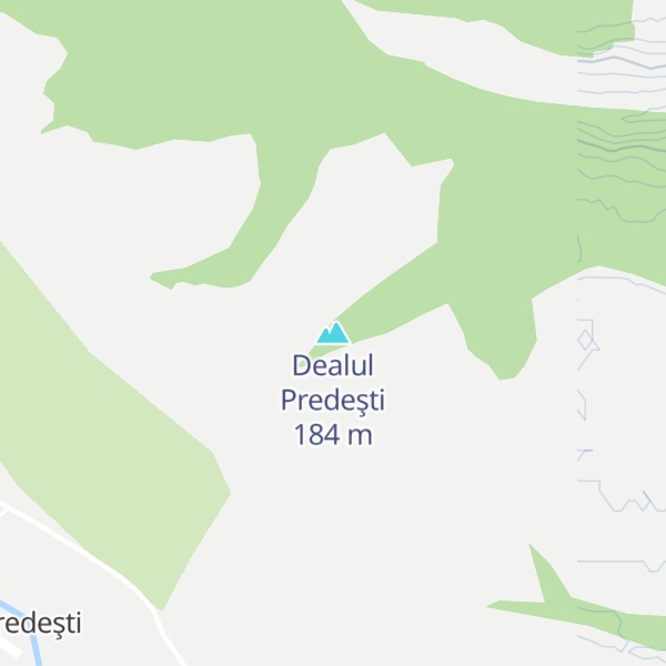 Map of Dealul Predeşti