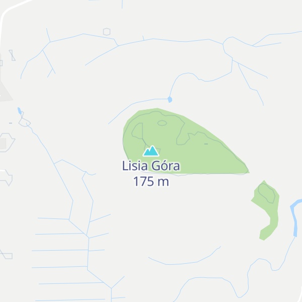 Map of Lisia Góra