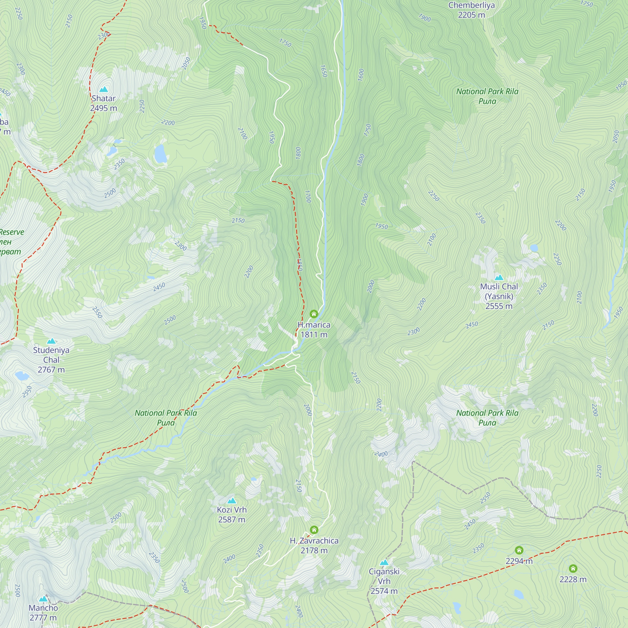 H.marica map