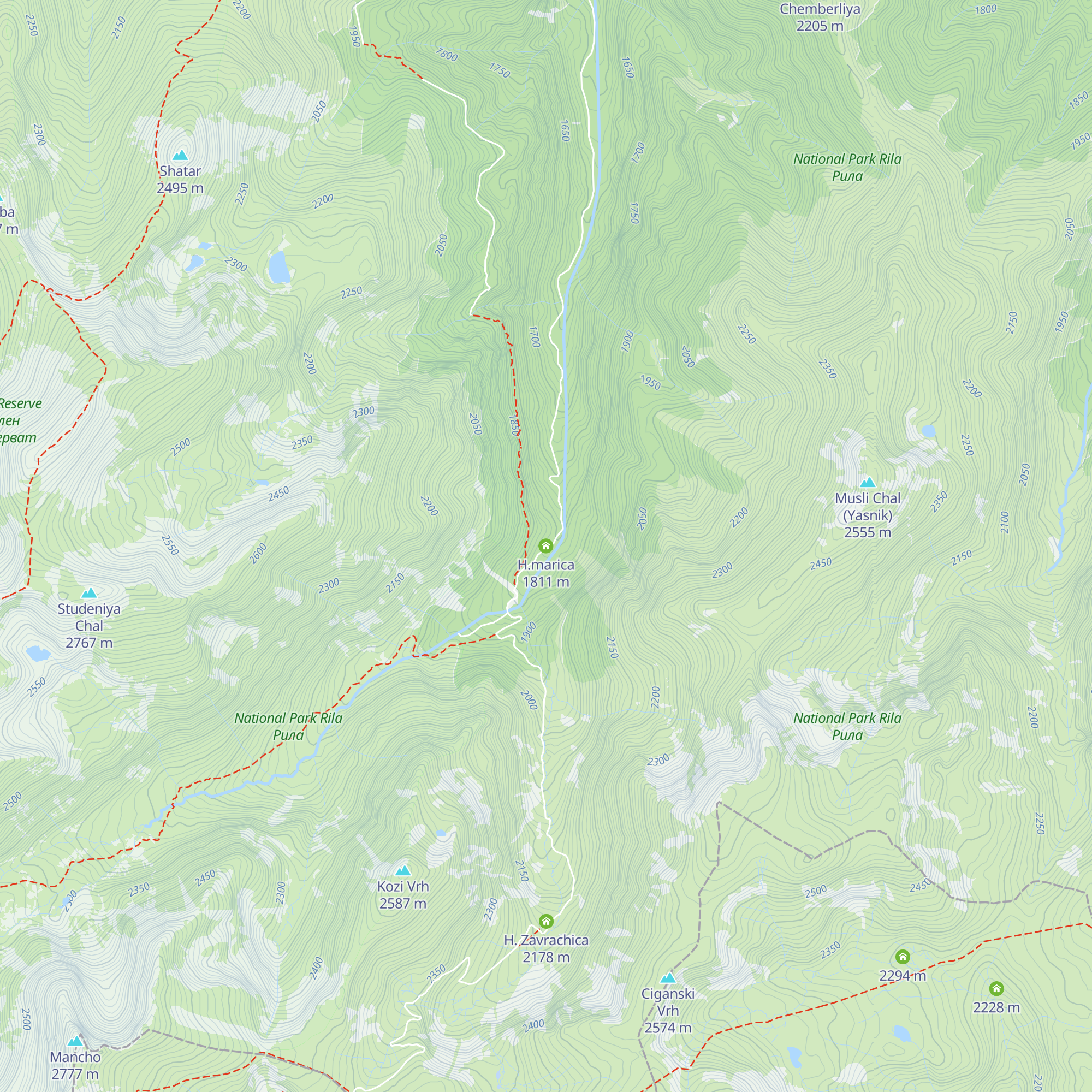 H.marica map