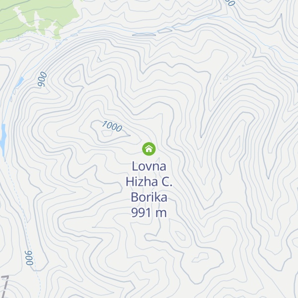 Map of Lovna Hizha C. Borika