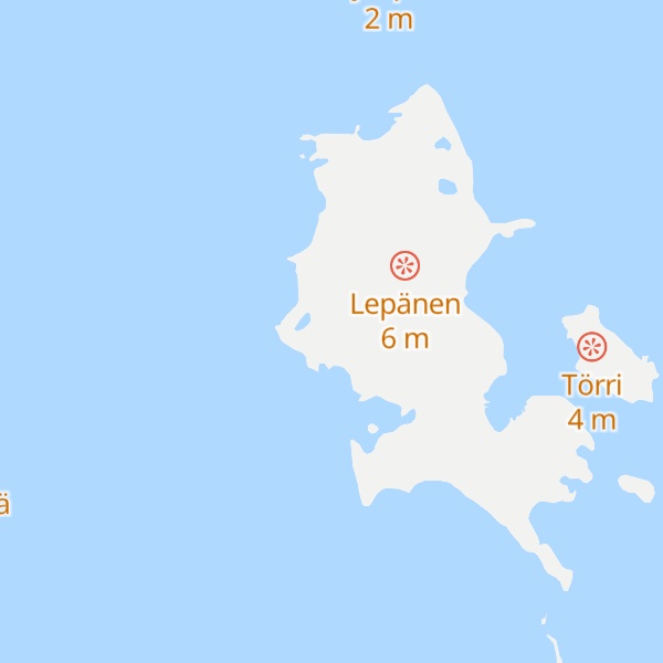 Map of Lepänen
