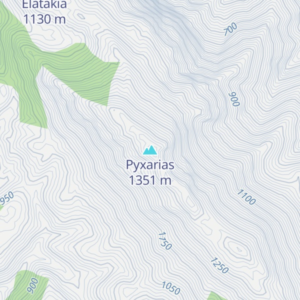 Map of Pyxarias