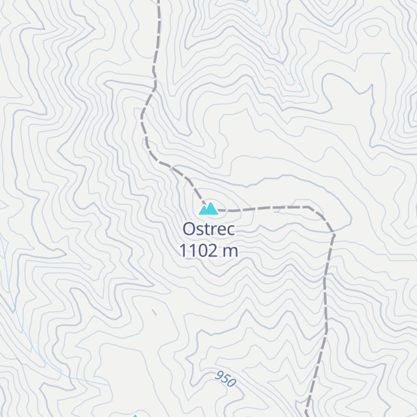 Map of Ostrec