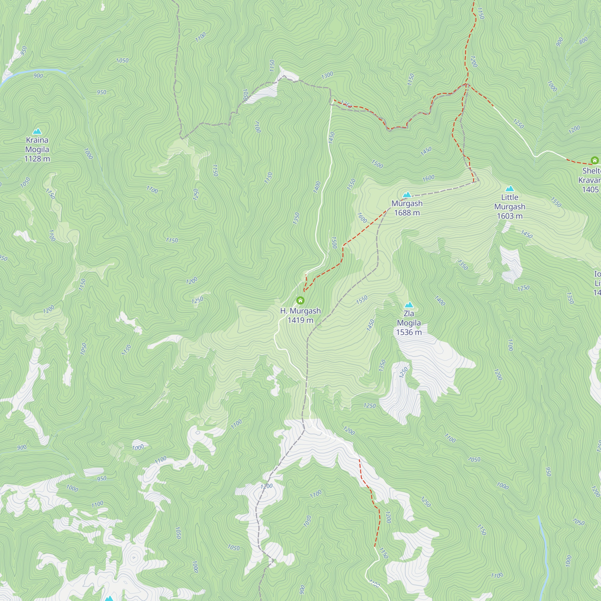 H. Murgash map