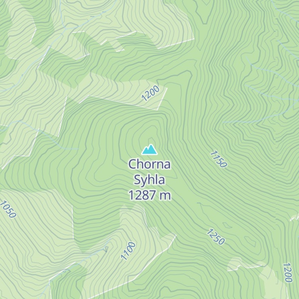 Map of Chorna Syhla