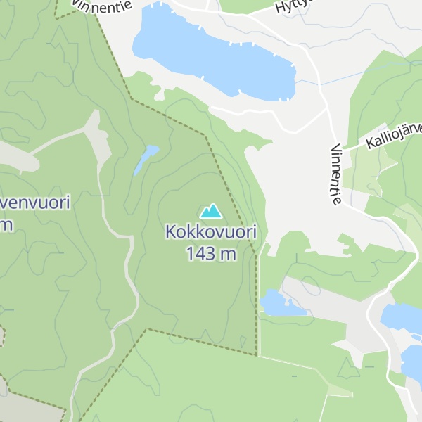Map of Kokkovuori