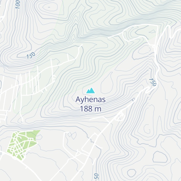 Map of Ayhenas