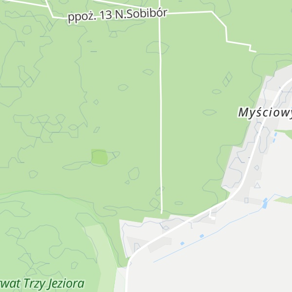 Map of Kaszczuka Góra