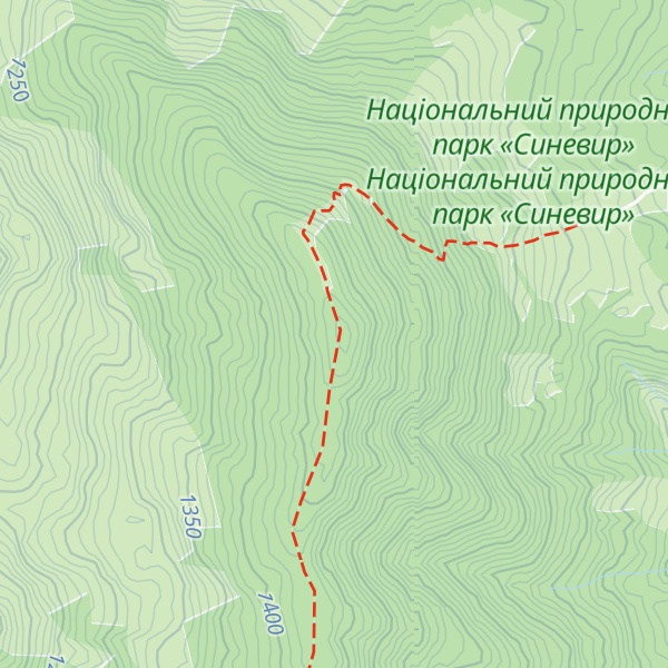Map of Ozerna