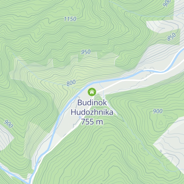 Map of Budinok Hudozhnika