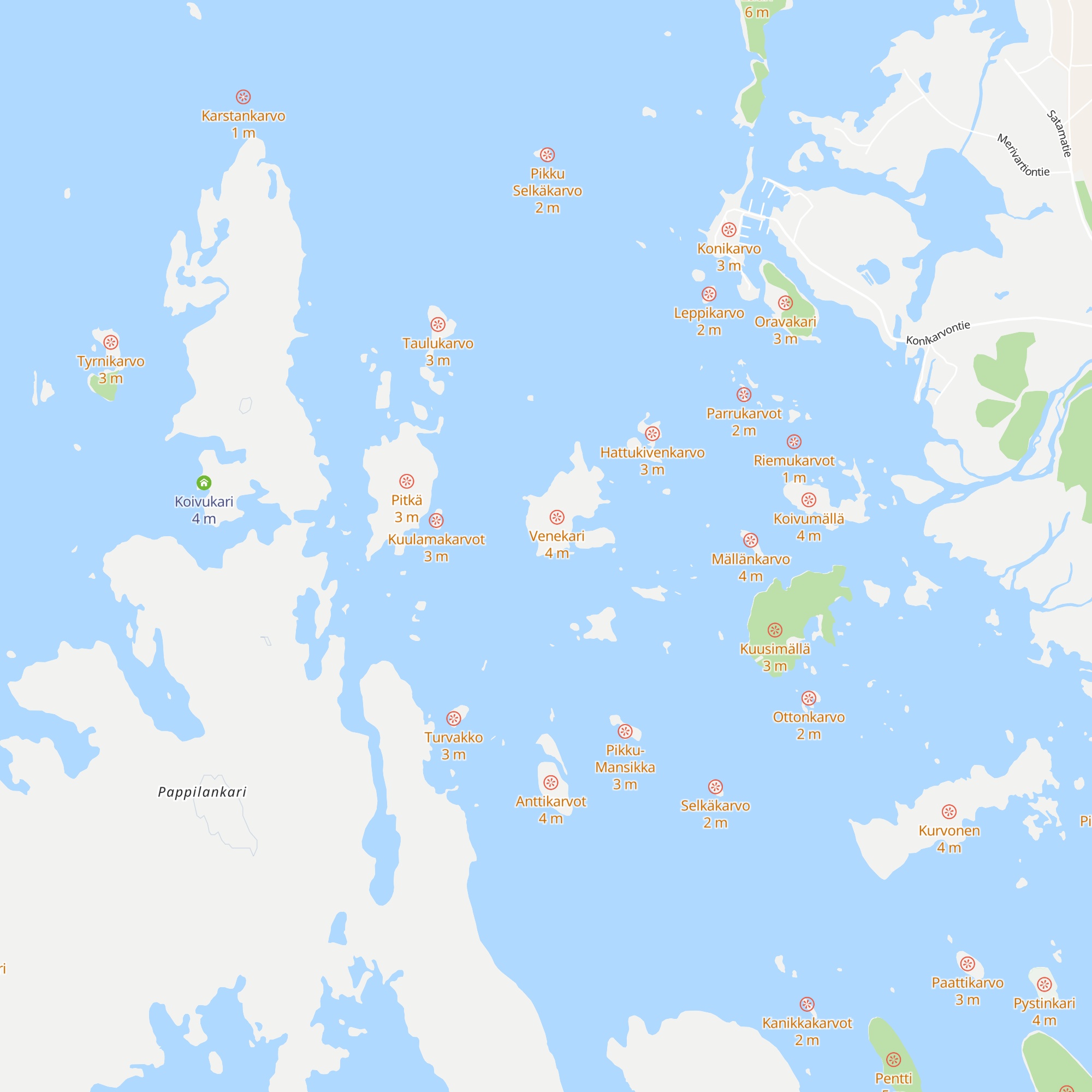 Venekari map