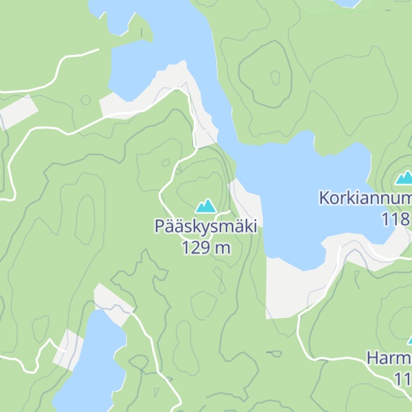 Map of Pääskysmäki