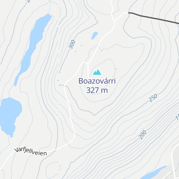 Map of Storfjellhytta