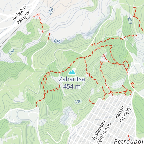 Map of Zaharitsa