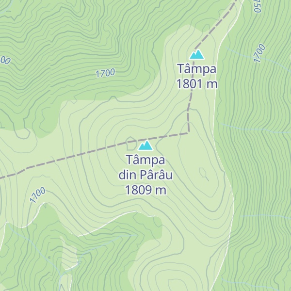 Map of Tâmpa din Pârâu