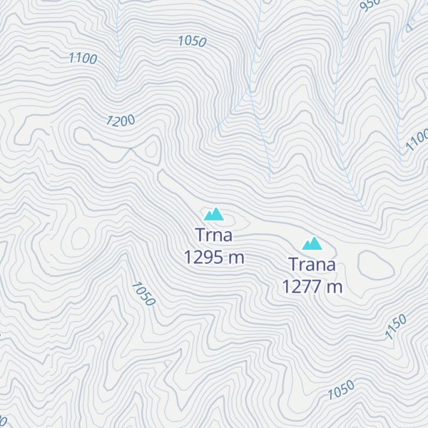 Map of Trna