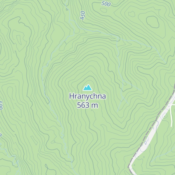 Map of Hranychna