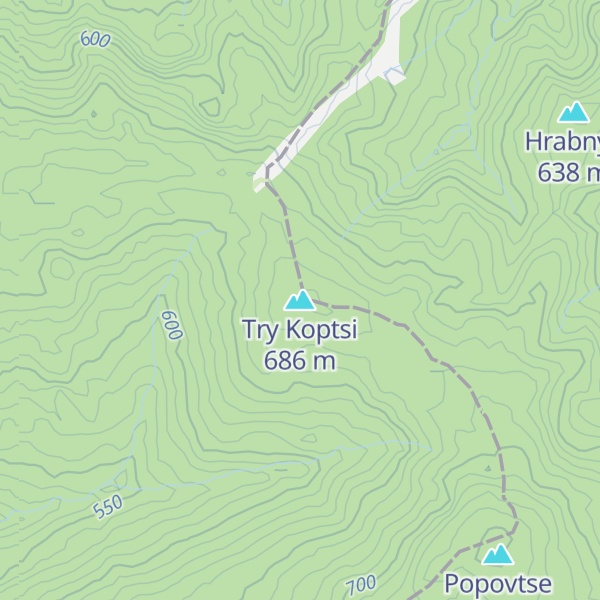 Map of Try Koptsi