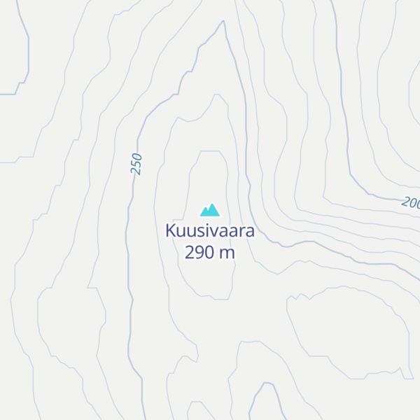 Map of Kuusivaara