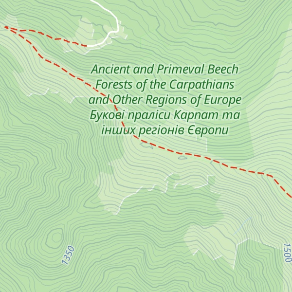 Map of Mala Hropa