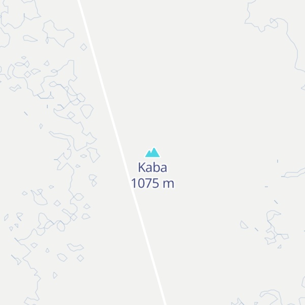 Map of Kaba