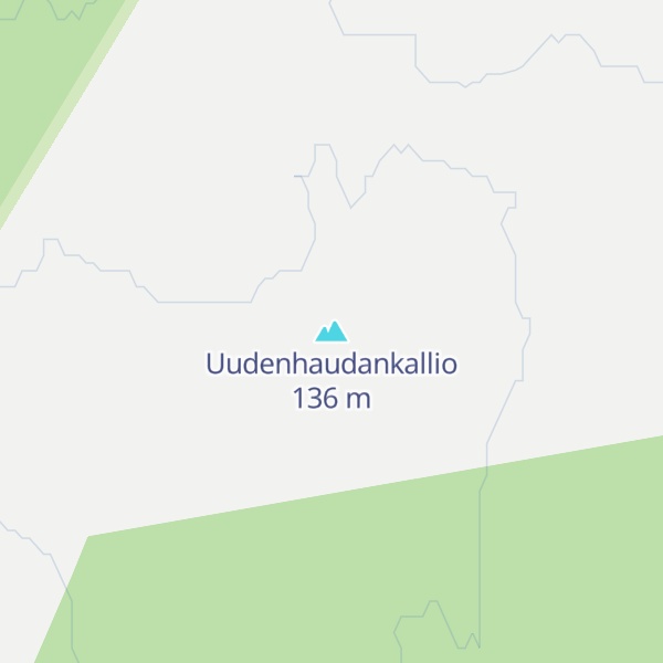 Map of Uudenhaudankallio